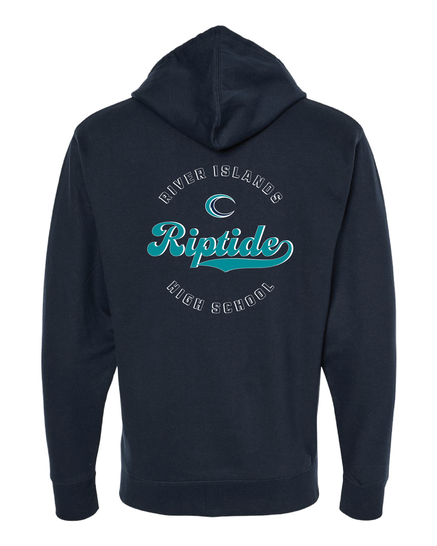 RIHS Crest Zip Up Hoodie