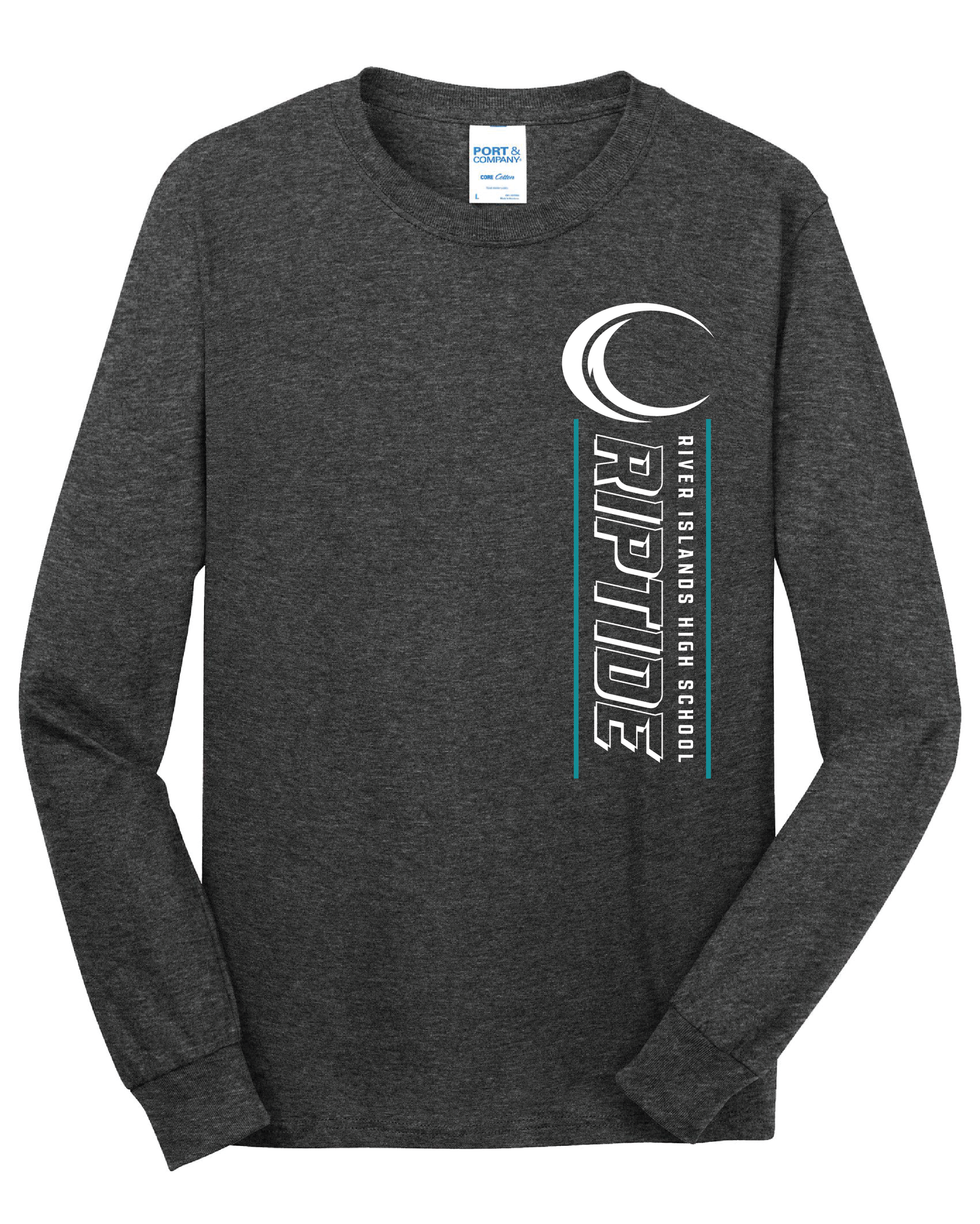 Vertical Riptide Long Sleeve T Shirt