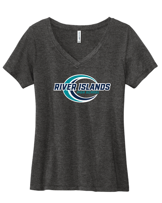 River Islands Women's V Neck T Shirt