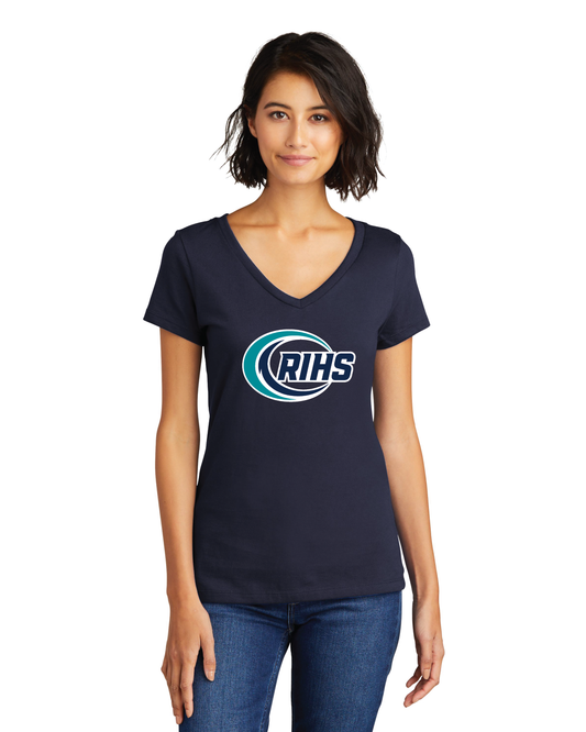 RIHS Women's V Neck T Shirt